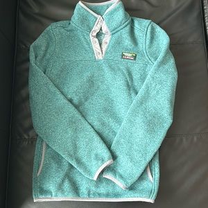 LLbean women’s fleece sweater pullover